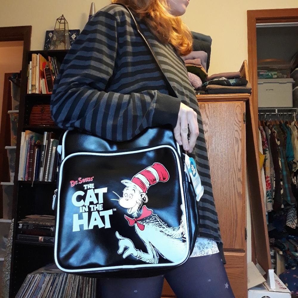 Vintage 2003 The Cat in the Hat Dr. Seuss Bag Bundle Toys Fun Kidcore - Picture 4 of 9